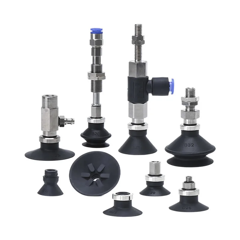 ພື້ນຖານດ້ວຍ Lock Ring Vacuum Suction Cups ZP